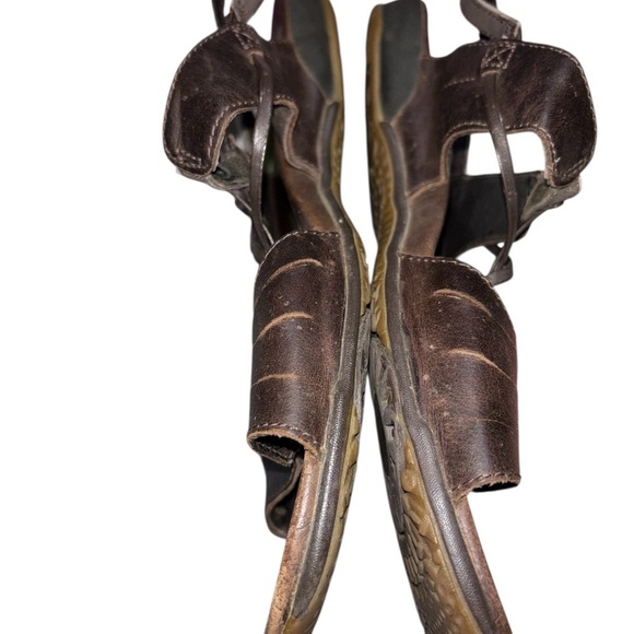 Merrell Women’s Brown Leather Strappy Sandals Casual Slingback Size 8 - Picture 8 of 11